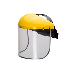 Casquete porta visor de seguridad