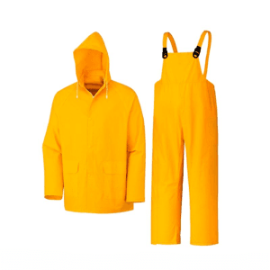 Traje de agua amarillo (chaqueta + jardinera)